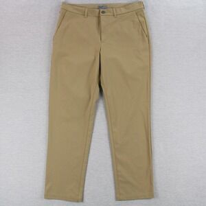 VRST Limitless Pants Mens Size 33x30 Warm Stone Polyester 5 Pocket Athletic